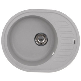 Мийка кухонна Zerix ZS-6250R-09 Сіра (ZX4551)