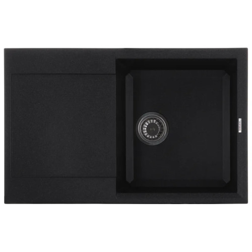 Мийка кухонна Zerix ZS-7950S-13 Графітна (ZX4585)
