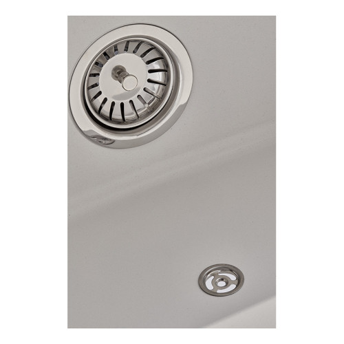 Мийка Zerix ZS-6250S-01 White (ZX4587)