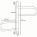 Полотенцесушитель электрический Zerix Turn EPT-6065 (поворотный, 70W) (ZX5029)