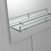 Зеркало настенное ZERIX LAGUNA MRZ03-50x70x11 прямоугольное с дугообразным верхом и полкой (ZX5622)