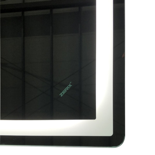 Дзеркало ZERIX SANSA MR01-80x60-REVERSE із LED Touch, Anti-fog, димером, рег. яскравості (ZX6049)