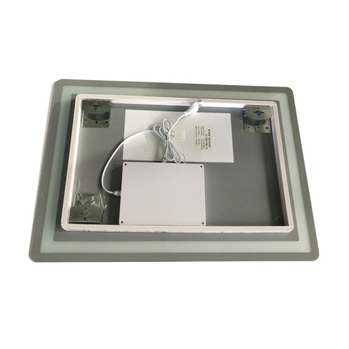 Дзеркало ZERIX SANSA MR01-70x50-REVERSE із LED Touch, Anti-fog, димером, рег. яскравості (ZX6050)