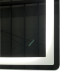 Дзеркало ZERIX SANSA MR01-70x50-REVERSE із LED Touch, Anti-fog, димером, рег. яскравості (ZX6050)