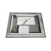 Дзеркало ZERIX KUBIX MR03-80x60-REVERSE із LED Touch, Anti-fog, димером, рег. яскравості (ZX6053)