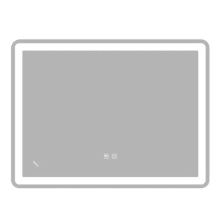 Дзеркало ZERIX MIRRA MR05-70x50-REVERSE із LED Touch, Anti-fog, димером, рег. яскравості (ZX6055)