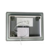 Дзеркало ZERIX MIRRA MR05-80x60-REVERSE із LED Touch, Anti-fog, димером, рег. яскравості (ZX6056)
