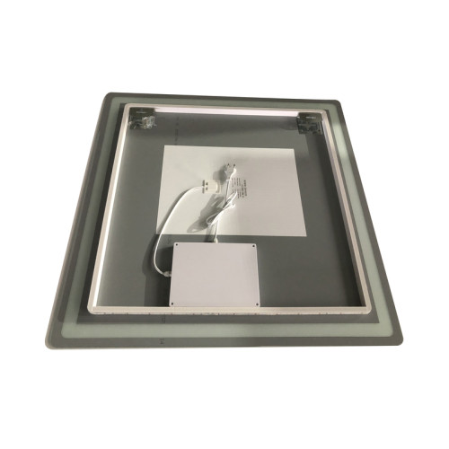 Дзеркало ZERIX MIRRA MR05-80x80 із LED Touch, Anti-fog, димером, рег. яскравості (ZX6058)