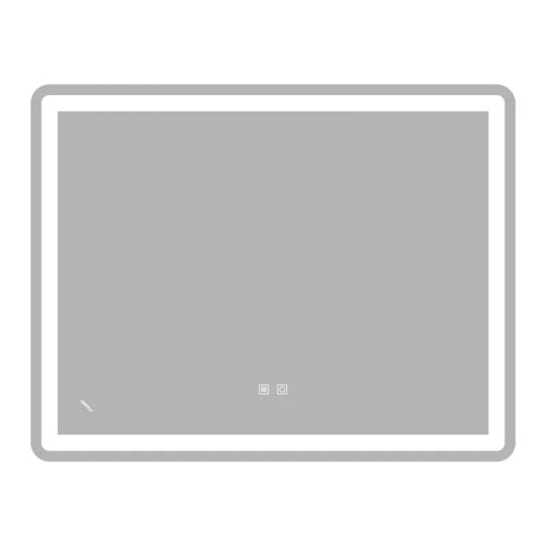 Дзеркало ZERIX MIRRA MR05-90x70-REVERSE із LED Touch, Anti-fog, димером, рег. яскравості (ZX6059)
