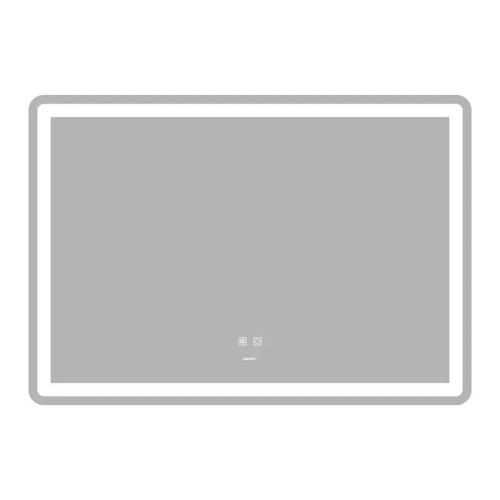 Дзеркало ZERIX MIRRA MR05-100x70 із LED Touch, Anti-fog, димером, рег. яскравості (ZX6060)