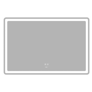 Дзеркало ZERIX MIRRA MR05-120x80 із LED Touch, Anti-fog, димером, рег. яскравості (ZX6061)