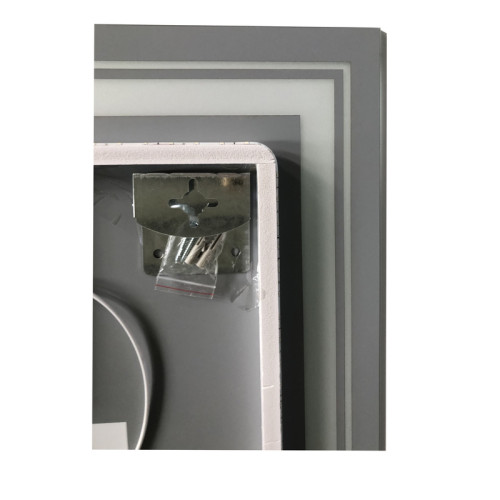 Дзеркало ZERIX ALIVE MR06-80x60-REVERSE із LED Touch, Anti-fog, димером, рег. яскравості (ZX6062)