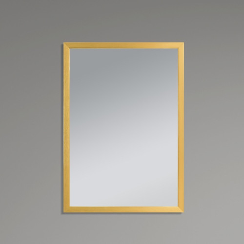 Дзеркало настінне ZERIX FONTE MRZ09-60x85-REVERSE GOLD прямокутне в золотій рамі (ZX6211)