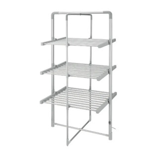 Сушарка для білизни електрична ZERIX Comfort EDC-6872-SILVER 300W, 220-240V (ZX6215)